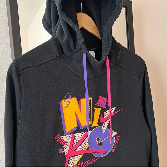 Nike Athletics Dri-Fit Hoodie Sweater Sweatshirt workout swoosh DM6664-010 - Picture 3 of 14